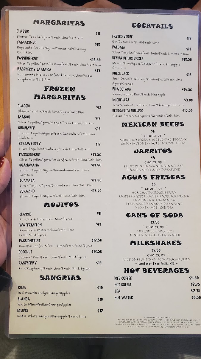 Taqueria Kermes Menu - Image 2