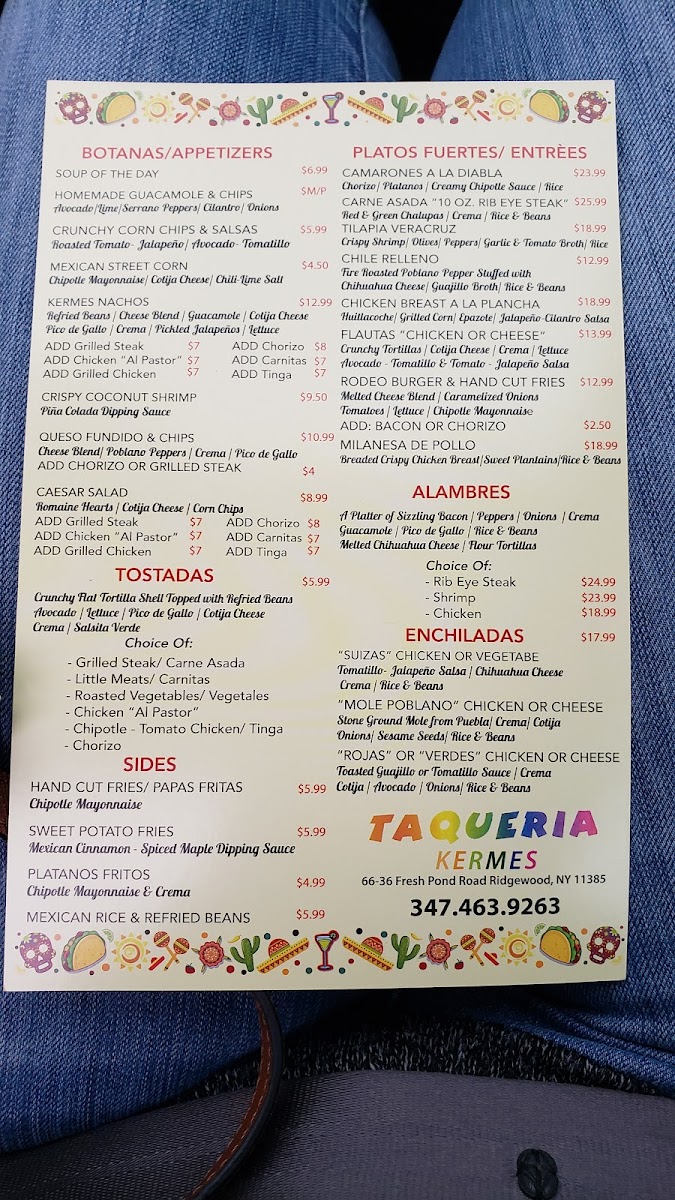 Taqueria Kermes Menu - Image 6
